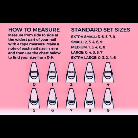 HANDMADE set of press-on nails.with silver details - Picture 5 of 5